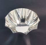 Vintage Tiffany & Co Sterling Silver Modernistic Fluted Bowl