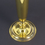 Early - Mid Century Tiffany & Co Gilded Sterling Silver Trumpet Vase 19877