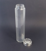 Antique 1918 Gorham, USA Glass Toiletries / Talc Canister w Sterling Silver Lid