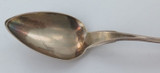 c1845 American Coin Silver Teaspoon. T Davies.