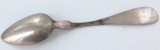 c1839 USA Coin Silver Teaspoon. Maker L. Kimball & Co.