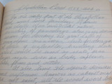 RARE Vintage Handwritten Notes on Cabinet Making / Furniture Repair.