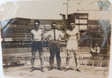 Vintage Original Largish Australian Boxing Photograph. Rushcutters Bay ?