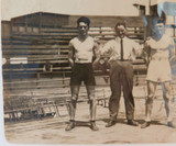 Vintage Original Largish Australian Boxing Photograph. Rushcutters Bay ?