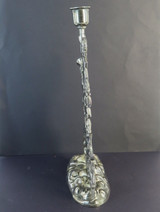 Ornate Vintage Godinger Cherub Candlestick Holder