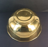 Large Vintage Goldplated Centrepiece Bowl