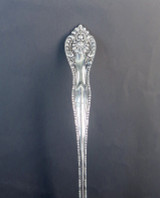 Huge Vintage Ornate W M Rogers Silverplate Ladle, Arundel Pattern