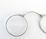 Antique Sterling Silver Lorgnette (Eye Glasses with Handle)
