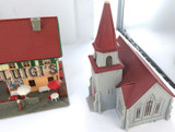 Priced to sell !! Job Lot Vintage HO Gauge Plastic Kit Buildings.