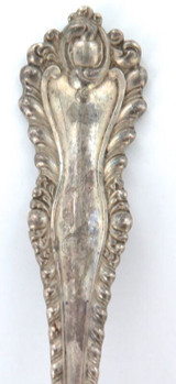 Early 1900s Smith, Sturgeon & Co Decorative Sterling Silver Dessert Spoon.