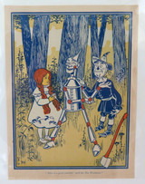 Super Rare, Great Lot / 9 x "1903 The New Wizard of Oz” Lithograph Book Plates