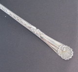 Large Walker & Hall Antique Sterling Silver Berry Spoon