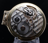 1935 Hamilton 992E Elinvar 16s 21 Ruby Jewels GF Open Faced Pocket Watch