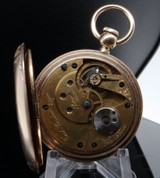 A Wonderful C.1871 Elgin Gail Borden 10s 11J Grade 22 Gold Pocket Watch