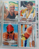 2001 "Queensland Heroes of Sport" Full Set 84 Collector Cards + Album.