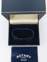 1981 Rotary Ladies Watch Display Box + Guarantee.