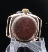 Vintage Rolex Cushion Oyster 9ct Rose Gold Ladies Wrist Watch 9ct Bonklip