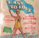 RARE 1953 Wintergarden Picture Theatre, Brisbane Window Poster “Easy To Love"