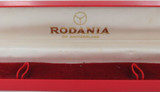 Nice Condition / Rodania Hard Shell Plastic Watch Display Case.