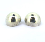 Large Vintage Mexican Sterling Silver Clip On Ball Studs 18.5g