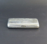 Victorian Sterling Silver Cheroot Cigar Case by Wright & Davies, Oxford St