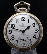 Vintage 1951 Ball 999B Official RR Standard 6 Pos 16s 21 J GF Pocket Watch