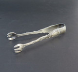 Vintage Gorham Silverplate Sugar Tongs. Engraved Commercial Club