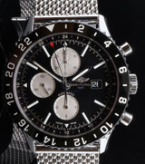 Breitling Chronoliner Automatic Chronograph Steel Auto 46mm Watch Y24310.