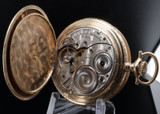 C.1920 Elgin Solid 14K Multi Colour Gold 12s Grade 314 15J Pocket Watch