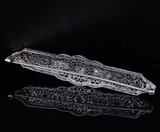 Antique 15ct White Gold 1.03ct Old Cut Diamond Set Brooch Val $5145