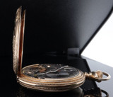 Antique C.1902 Waltham 16s 15J Grade 620 14ct Solid Gold Hunter Pocket Watch