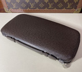 Louis Vuitton Organizer Travel Case Long Wallet Taiga Grizzly Brown M30658