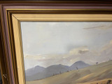 New Zealand artist: Sue Currie Oil On Board Circa 1976