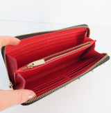 Christian Louboutin Panettone Black Studded Purse Wallet