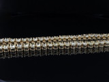 Incredible 20.00cttw Diamond Set 18ct Gold 42cm Necklace Val $69925