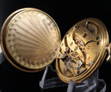 Tiffany & Co by Longines 21J Extra Superior 18K Gold Slim Mens 44mm Pocket Watch