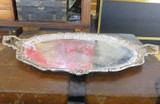 Very Large Vintage Silverplate Serving / Tea Service Tray, 79cm wide