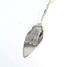 Antique Ornate European Silverplate Pie Server Tongs