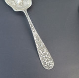 Large Mid-Century Stieff Sterling Silver Berry Serving Spoon.