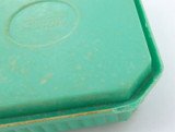 c1950s / 1960s Proud’s Jewellers Green Plastic Hard Shell Display Box.
