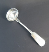 Small Antique Personal Ladle Spoon Engraved Ella by B.H. & Co