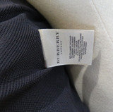 Burberry Double Breasted Slim-Fit Brit Rain Coat in Black