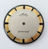 Vintage Mido Multifort Powerwind 28mm Mens Watch Dial, New Old Stock
