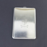 Early - Mid Century Silver Cigarette Case With Personalised Inscription