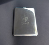 Early - Mid Century Silver Cigarette Case With Personalised Inscription