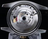 Auth Rolex Datejust 36 18K Gold & Steel Diamond Dial Wrist Watch ref 116233