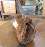 Vintage Ladies NZ Made Calf Fur & Hide Fashion Handbag