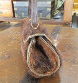 Vintage Ladies NZ Made Calf Fur & Hide Fashion Handbag