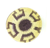 Vintage 1990s Embera Wounaan Natural Fibre Basket Small Size Height 7cm