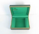 1970s Rolex Bufkor Mens Watch Display Box with Bevelled Shape Base. #5